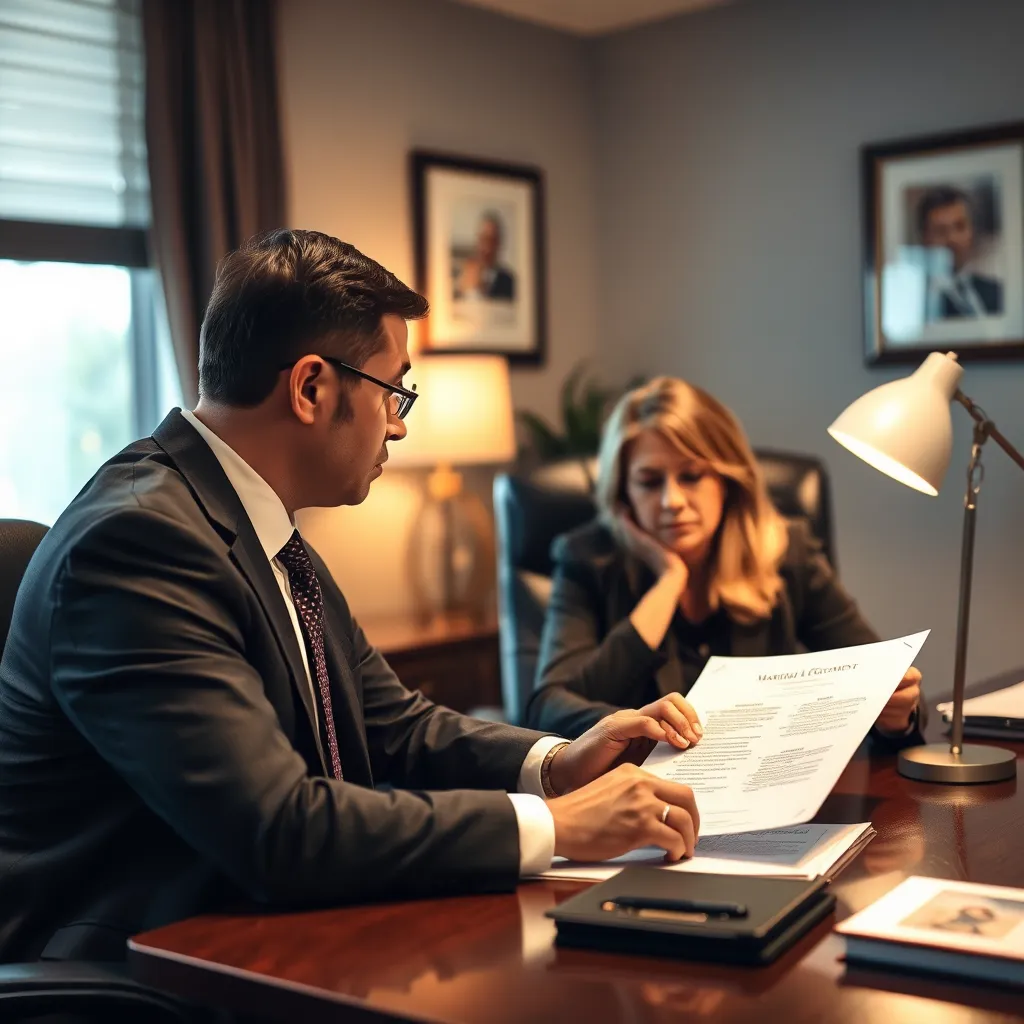 marital agreement attorney Falls Church VA, property settlement lawyer Falls Church VA