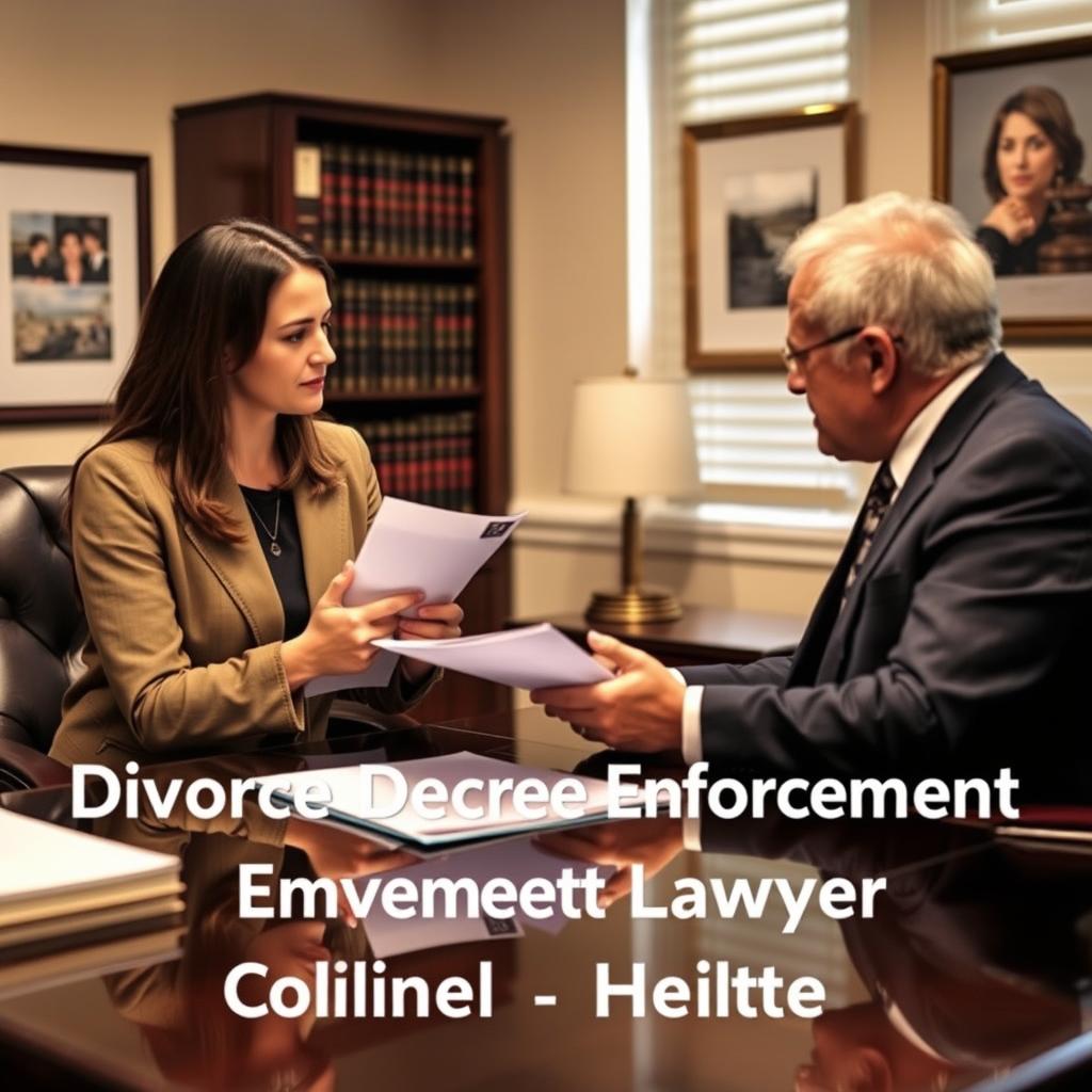 Divorce Decree Enforcement Lawyer Colonial Heights