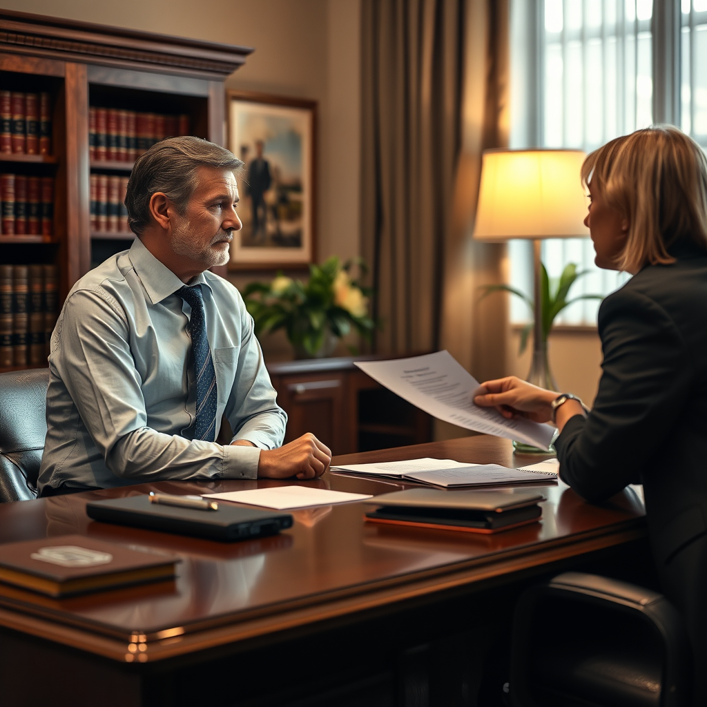 How is child custody decided in Greene County