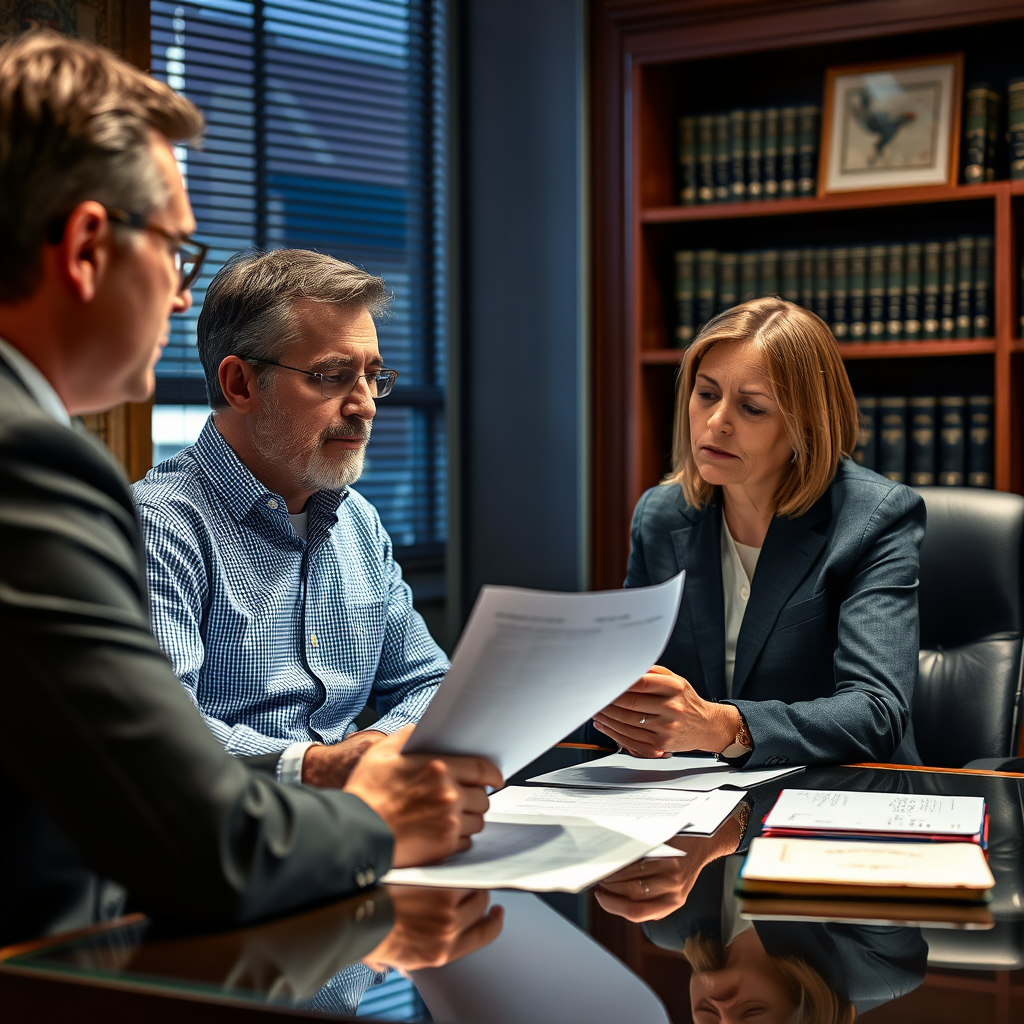 How is child custody decided in Warren County